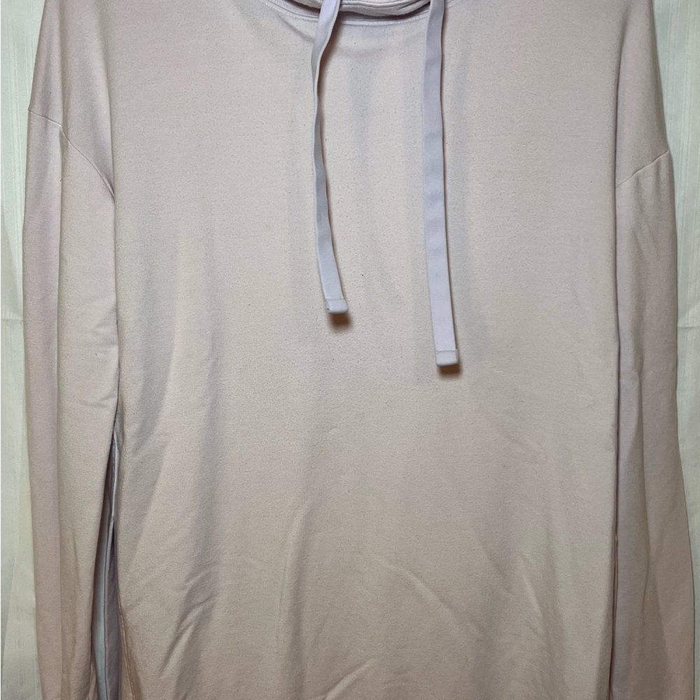 ATHLETA Gorpcore Athleisure Pastel Lavender Oversized Performance Cowl Hoodie